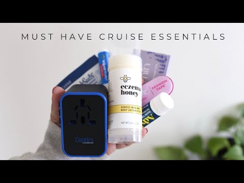 Articoli essenziali per la crociera