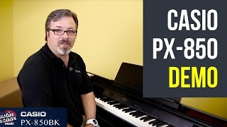 Casio Privia PX-850 88-Key Digital Piano Demo