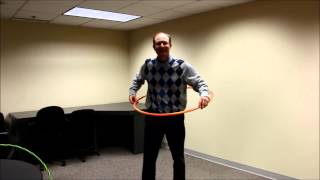 Bob James Tries out Hula Hooping for the First Time, Hilarity Ensues