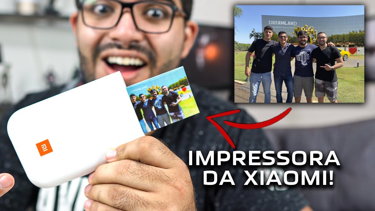 É SÉRIO ISSO XIAOMI? Comprei uma IMPRESSORA de Fotos PORTÁTIL, BARATA e MUITO FUNCIONAL! Unboxing!