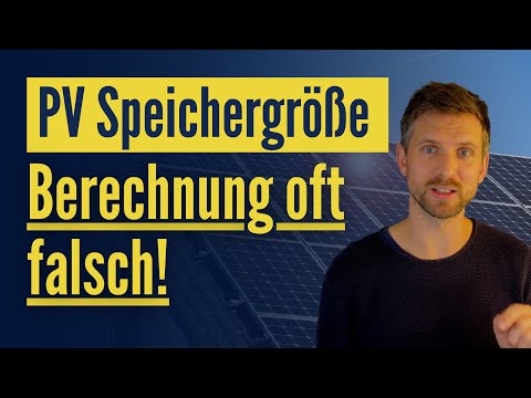 Photovoltaics and storage: Which size is worthwhile?