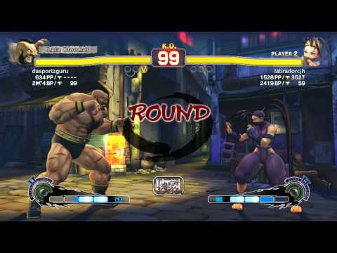 Ultra Street Fighter IV battle: Zangief vs Ibuki