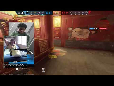 LAGONIS PRESENCIANDOUM CLUTCH 1V5 INSANO DO ICED - MELHORES MOMENTOS RAINBOW SIX SIEGE