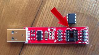 Video thumbnail for Codebender, ATtiny85, and the TinyAVR Programmer by Jill Dawson