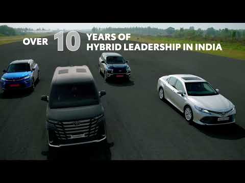 Over 10 years of Hybrid Leadership in India | #ToyotaIndia