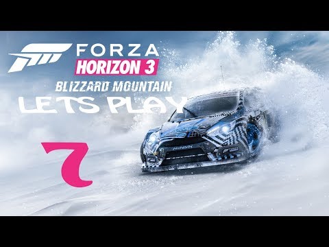 Lets Play Forza Horizon 3 Blizzard Mountain Part 7 Almost at The Finish