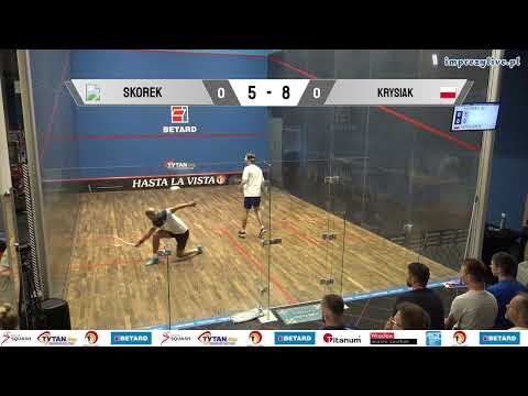 Mateusz Skorek - Karol Krysiak - Betard Drużynowe Mistrzostwa Polski 2023 - ćwierćfinał (squash)