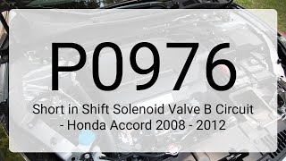 OBD Code p0976 Guide to Repair