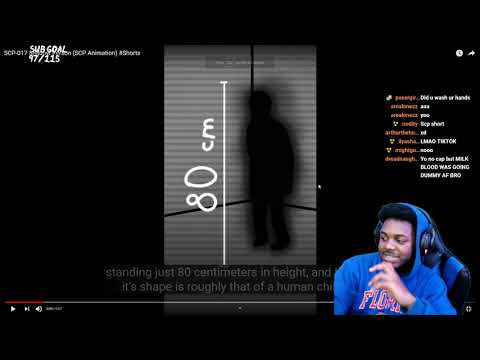 SCP-017 Shadow Person REACTION (SCP SHORT)