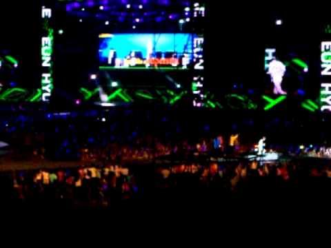 [Fancam] 120922 DongHae & EunHyuk - Oppa SMTOWN Jakarta