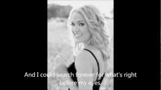 Carrie Underwood - That&#39;s Where It Is with Lyrics
