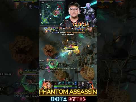 Rampage Alert 😎: Phantom Assassin rampage by Yopaj of Boom Esports 🔥 #dota2