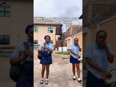 When a Senior asks you out in school. Part 2 #Shorts