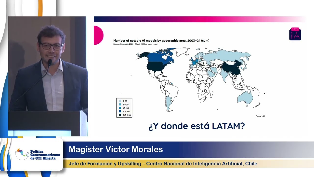 Magíster Víctor Morales expone conferencia sobre Inteligencia Artificial