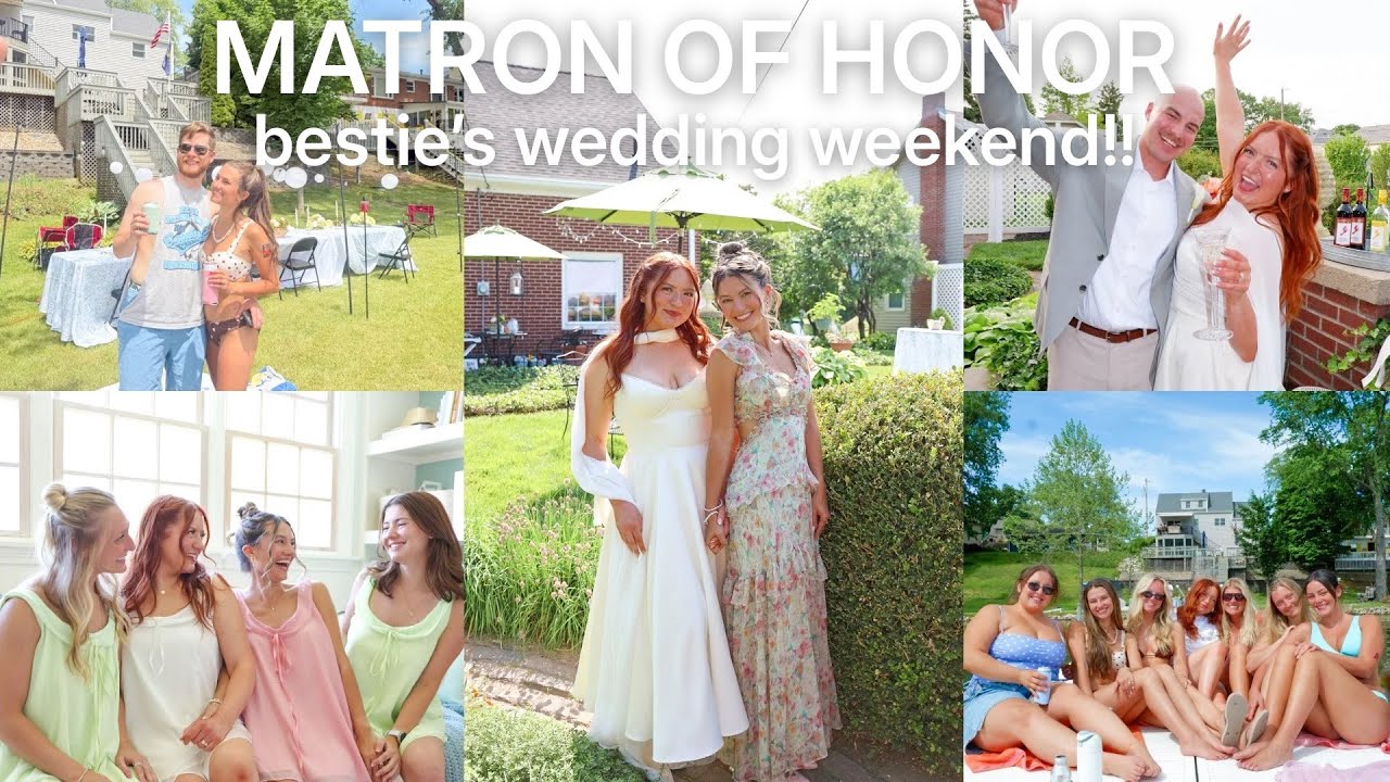 MAID OF HONOR WEDDING PLANNING DIARIES: episode 2! bestie's bridesmaid proposal & secret wedding!