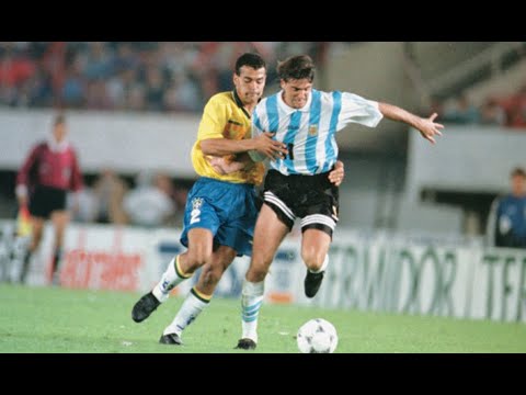 Brasil vs Argentina Partido Completo Cuartos de final Copa América 1995