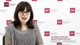 Opinión alumna Master Marketing Digital: Raquel Gonzalo