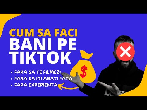 Cum să faci bani pe TikTok fără să te filmezi