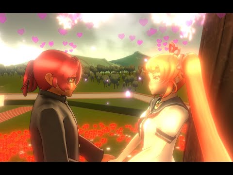 Osana si dichiara a Kyuji - Yandere simulator