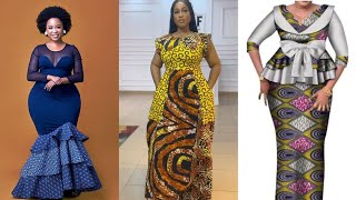 50+ LATEST STUNNING ANKARA GOWN DRESS || SHORT SHIFT DRESS STYLE|| MISHONO MIPYA YA VITENGE.