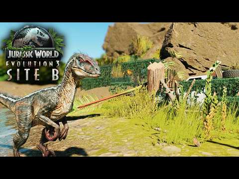 BUILDING A WORKING ECOSYSTEM IN JURASSIC WORLD EVOLUTION 3! | Ep 2