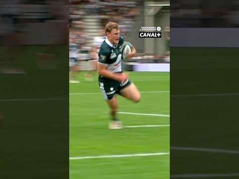 Le magnifique geste d’Attissogbe qui offre le premier essai palois à Gailleton 🤩 #rugby