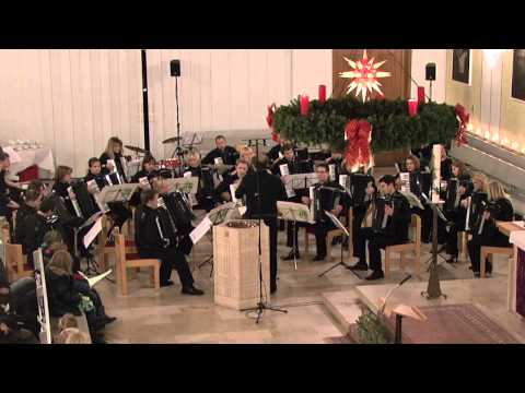 Akkordeonorchester Hof - Brandenburgisches Konzert Nr. 2 - 1. Satz (Johann Sebastian Bach)