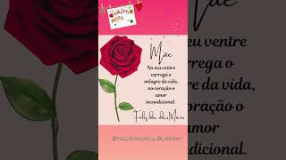 Homenagem ao dia das mães! Mãe eu amo você ❤#diadasmães #diadasmaes