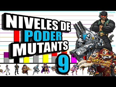 Niveles de poder Mutants Semana 9 - Mutants Genetic Gladiators Video