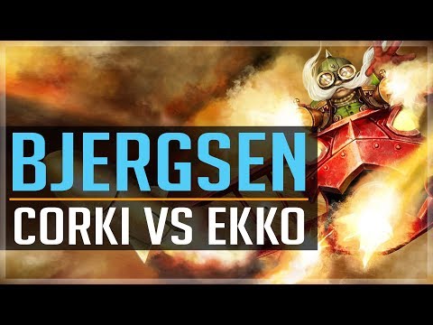 527. Bjergsen Corki vs Ekko - Patch 7.17 Season 7 - Bjergsen Stream