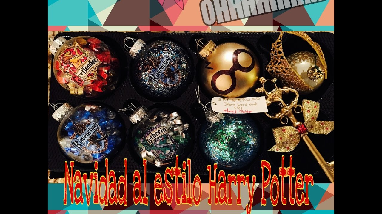 Decora tu Arbol de Navidad al estilo HARRY POTTER!!!/☼▲▼