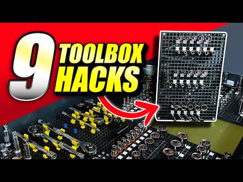 Weird Toolbox Organization Hacks (Tested!)