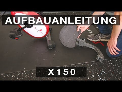SPORTSTECH X150 Ergometer - Aufbauanleitung/construction/structure/estructura/struttura