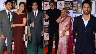 Sonam Kapoor, Sonakshi Sinha, Ranveer Singh And Other Dazzle At the Star Screen Awards 2016