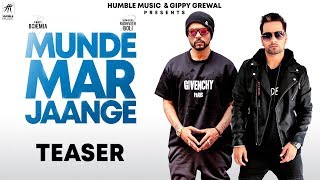 Teaser | Munde Mar Jaange | Raghveer Boli feat. Bohemia | Jay K | Full Video Out Now