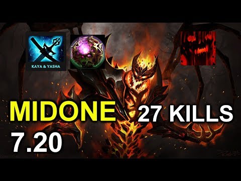 Midone 7.20 Shadow Fiend - Incredible Shadowraze with Kaya & Yasha