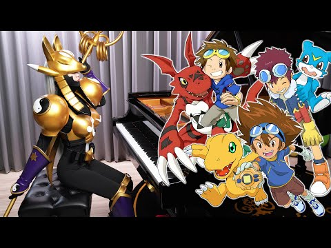 DIGIMON ADVENTURE PIANO MEDLEY ✨2,400,000 Subscribers Special✨Ru's Piano