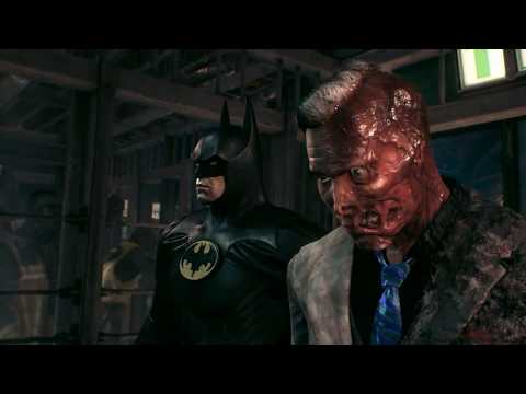 Batman: Arkham Knight (PC)(Tim Burton Suit Walkthrough)[Part 15] - Two Faced Bandit