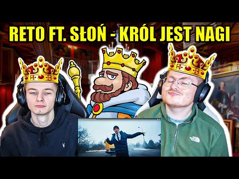 KINGS!!!!!🔥🔥🔥RETO FT. SŁOŃ - KRÓL JEST NAGI - ENGLISH AND POLISH REACTION