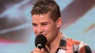 The X Factor 2009 - Joseph McElderry - Auditions 1  (itv.com/xfactor)