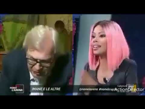 Sgarbi vs Marysthell Polanco a "Non è l'arena"