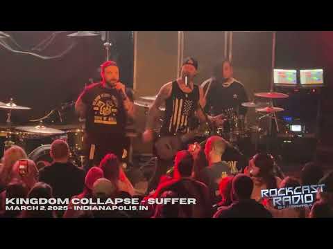 Kingdom Collapse perfroming "Suffer" in Indianapolis, IN at The Vogue Theatre