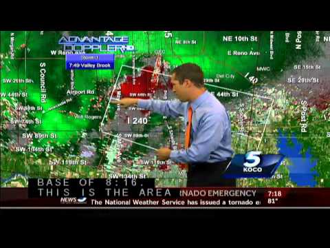 KOCO OKC TORNADO EMERGENCY NEWS COVERAGE MAY 31 634 1010PM 002
