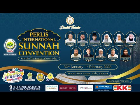 (LIVE) 01-02-2026 PERLIS INTERNATIONAL SUNNAH CONVENTION (MORNING SESSION)