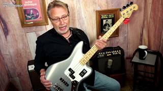 Video thumbnail for Fender Jaguar Bass demo with Rich Severson by Rich Severson