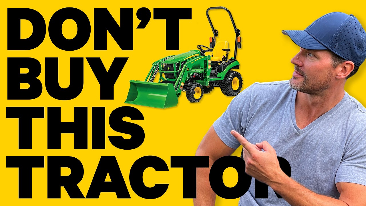 I WOULD NEVER BUY A NEW JOHN DEERE 1025r. CALL ME CRAZY! 🤷‍♂️