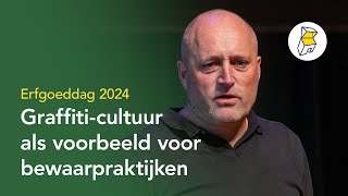Erfgoeddag 2024: Graffiti-cultuur als voorbeeld voor bewaarpraktijken