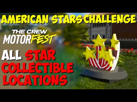 ALL 11 US Stars Locations (American Stars Challenge) | The Crew Motorfest