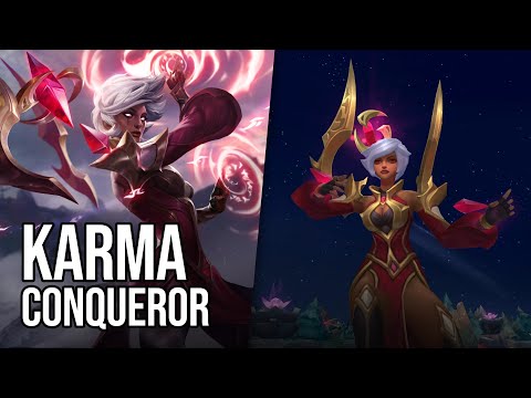 Conqueror Karma Skin | League of Legends | Chromas Skin