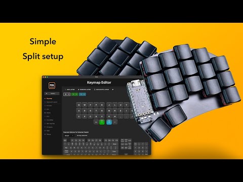 Split Keyboard with KMK Firmware and POG Setup Guide